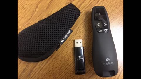 Review: Logitech Wireless Presenter R400, Wireless Presentation Remote Clicker with Laser Point...