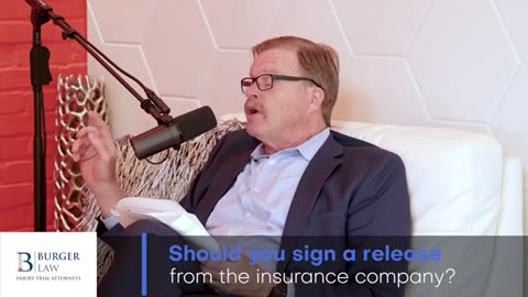 Should You Sign a Release From the Insurance Company?