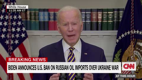Biden announces ban on Russian energy imports, but warns it will come at cost