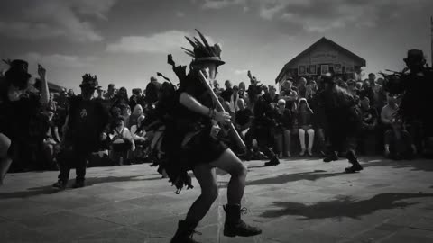 Beltane Border Morris - Black Fox - Brighton Day of Dance 2016