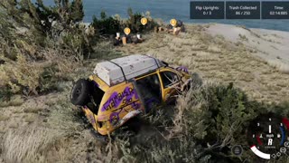 Litter Liberator,Garbage collection Beamng Drive
