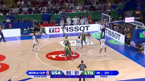 USA vs LITHUANIA | #FIBAWC | September 3, 2023