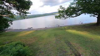 Lakeside walk. Lake Windermere.