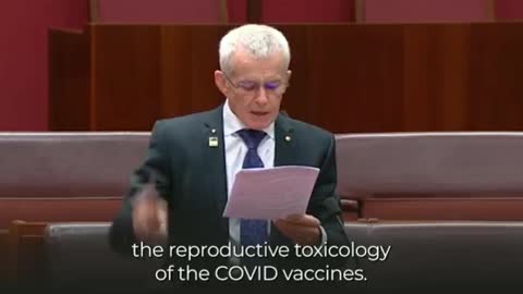 Senator for Queensland, Malcolm Roberts, exposed vaccines injuries cover-up