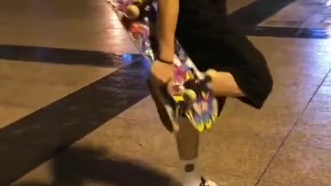 handsome skateboard