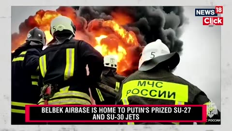 Multiple Explosions Hit Crimea Air
