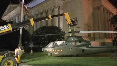 Remembering Vietnam Bell Helicopter installation