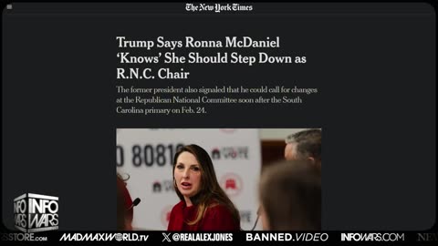 Laura Loomer Reports Ronna McDaniel Will Soon Be Resigning