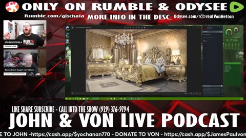 JOHN AND VON LIVE S02EP74 MESSIAH TRUMP