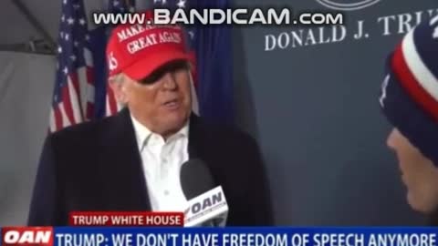 Trump no freedom of speech
