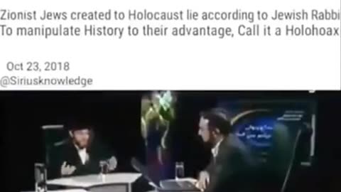 THE HOLOCAUST IS A MYTH ₪ ACCORDING TO RABBI ARYE FRIEDMANN