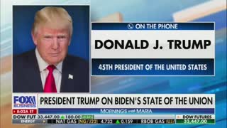 "TERRIBLE!" - Trump Reacts to Biden's SOTU