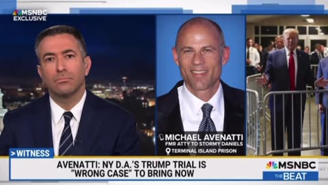 Sounds like Michael Avenatti is looking for a pardon from Trump