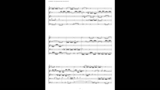 J.S. Bach - Well-Tempered Clavier: Part 2 - Fugue 04 (Double Reed Quintet)