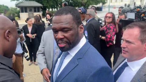 Rapper 50 Cent asked who black voters will vote for, stuns reporter SILENT