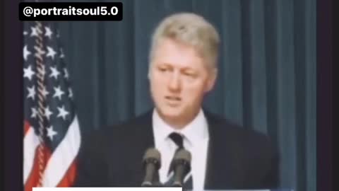 Bill Clinton Reveals "ILLIGAL EXPARIMENTS"
