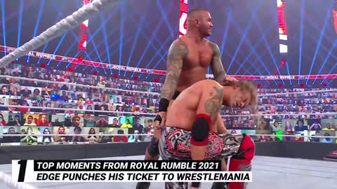 Top 10 moments from Royal Rumble 2021: WWE Top 10, Jan. 27, 2022