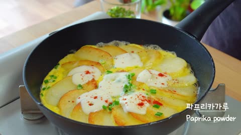 Amazing Potato with egg reecipe