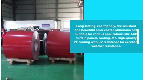 3005 3003 3105 3004 Color Coated Aluminium Coil With Long Service Life In PE / PVDF Painting