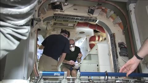 Unveiling the Mysteries: Dragon Hatch Opens Wide on ISS #nasa