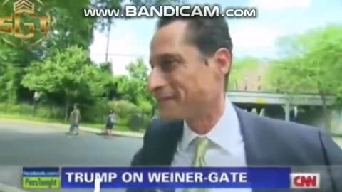 Trump in a forgotten CNN on Weinergate & Pizzagate back in 2011!
