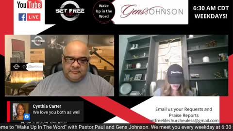 Episode #69 "Wake up in the Word" with Pastor Paul Ybarra and The Mindset Master, Gens Johnson
