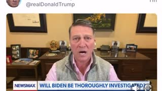 Will Biden Be Investigated!? Congressman Ronny Jackson!