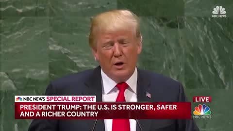 TRUMP at UN: America will never choose Global Governance, Control, and Domination