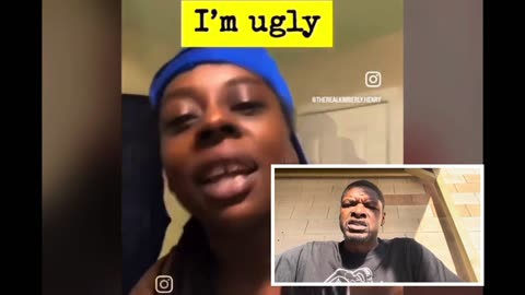 LESBIAN GOES LIVE TO TELL THE WORLD THAT SHE IS UGLY