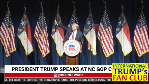 Donald Trump Speech at NC GOP 2021 State Convention