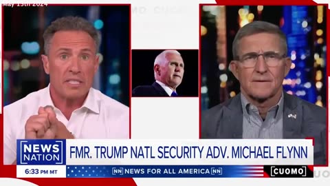 General Flynn Goes Into the Lion's Den And Is Interviewed By Chris Cuomo