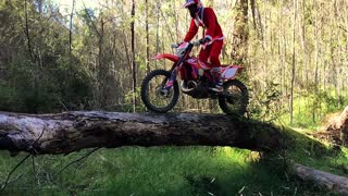 Dirt Bike Santa