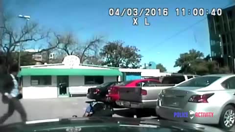 Police Dashcam Captures Fatal Shooting Of Car Burglary Suspect