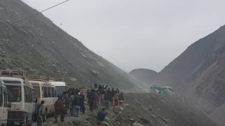 Rocks Rain Down On Bus Passengers