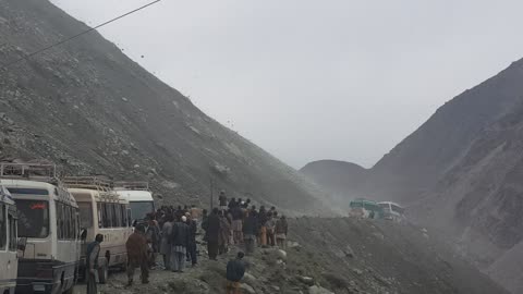 Rocks Rain Down On Bus Passengers