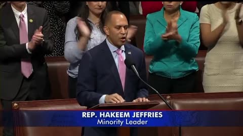 Jeffries "Magic Minute" Says Democrats Willing To Work With Republicans Before Listing Opposition