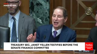 JUST IN: Treasury Sec. Janet Yellen Testifies About Biden's Budget To Senate Finance Committee