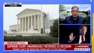 SCOTUS Rules Unanimously Trump Can Stay on Ballot, Leftists Melt Down