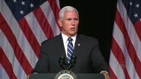 Vice President Pence announces Space Force as sixth branch | 2018