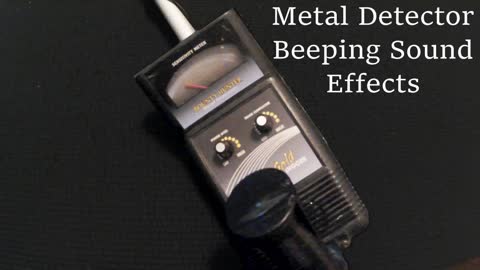 metal detector energies sound effect copyright free