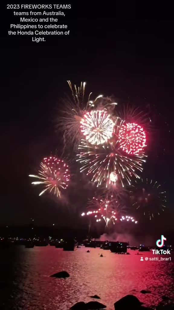 2023 Firework teams Australia, Mexico and the Philippine