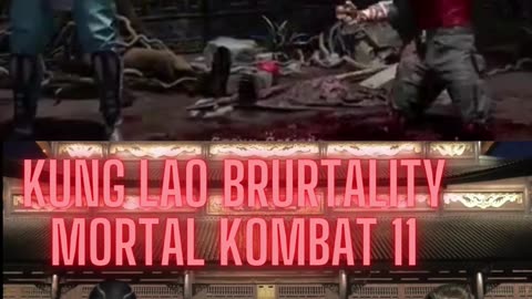 Kung Lao Fatal Blow Brutality