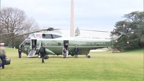 NOW - Biden departs to Delaware beach house for the week.