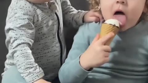 Cute baby and funny moment