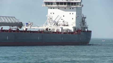 Algoma Intrepid 650ft 198m Bulk Carrier Cargo Ship In Great Lakes