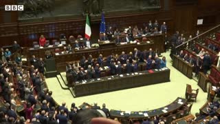 Italian PM Giorgia Meloni pledges to lead Italy through ‘turbulent times’ in debut speech