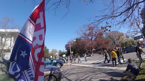 Tensions run high as dueling protests march through Raleigh, NC