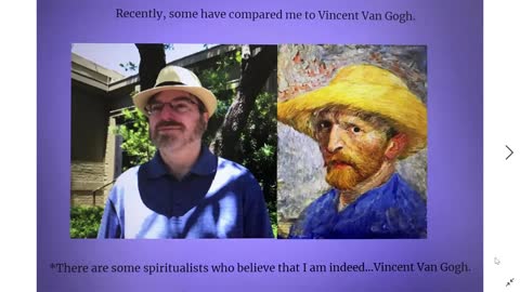 Vincent Van Gogh = I am Vincent Van Gogh