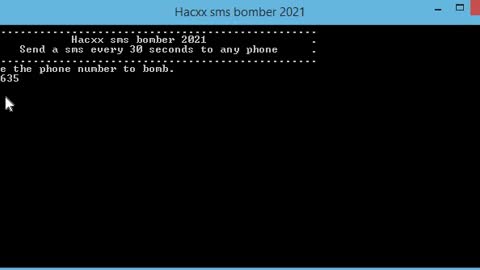 Hacxx sms bomber 2021