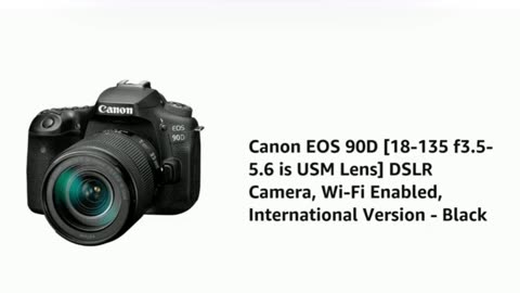 Intoducting Canon EOS D90 DSLR Camera #amazonproducts #uniquethink #youtubrshorts